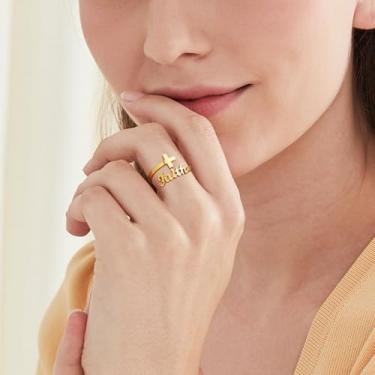 Imagem de Anel masculino com nó celta/caveira/elos cubanos, aço inoxidável/banhado a ouro/preto/cinza, tamanho 4-14, Aço inoxidável, Sem pedra preciosa