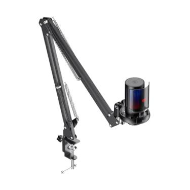 Imagem de Microfone Stream Havit RGB Com Braço Articulado GK50 Pro Preto