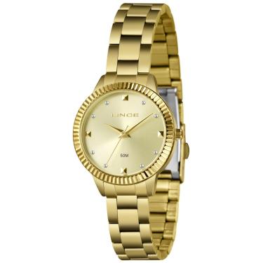 Imagem de Relógio Lince Feminino Ref:Lrg4814l34 C1kx Fashion Dourado
