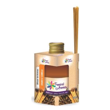 Imagem de Difusor De Ambiente Cravo E Canela 250ml Tropical Aromas