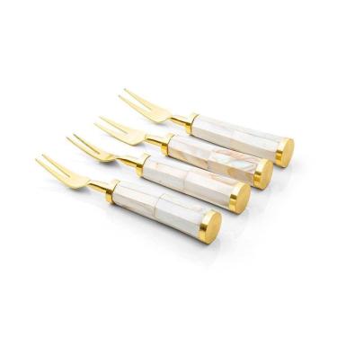 Imagem de Conjunto De Talheres Copa E Cia Para Aperitivo Finger Food 4 Peças Garbo Atenas