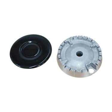 Imagem de Espalhador + Difusor Queimador Fogão Cooktop Fischer 7,5 Cm - Valtec S