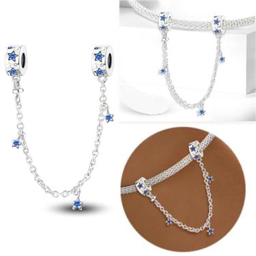 Imagem de 1 peça de berloque de prata elegante para mulheres, faça você mesmo e roupa diária combinando joias decoração presente para mamãe, 12.3*3mm, Prata, Sem Pedra Preciosa