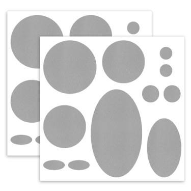 Imagem de Remendos de penas: Remendo de reparo autoadesivo de fita de reparo de nylon | Remendos de tecido de nylon pré-cortados, à prova d'água e resistentes a rasgos, remendos de reparo de jaqueta para