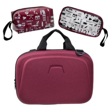 Imagem de Kit Maleta Bolsa Estagio Saude Case Aparelho Esteto - Love Saude, Vinh