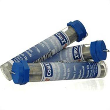 Imagem de Solda Cobix Em Tubo Azul Com 22 Grs 1871, Azul
