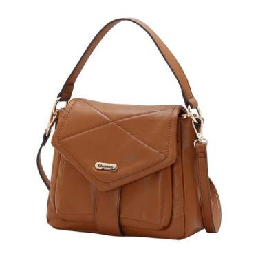 Imagem de Bolsa Feminina Grande Alça Removivel Tranversal Chenson, Cafe, UN