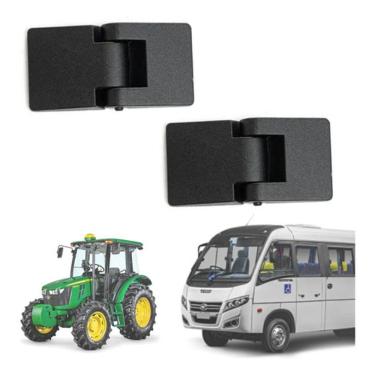 Imagem de Par 2 Dobradiças Externas P/ Porta Agrícola ônibus Uso Geral - Un / 2 [f103]