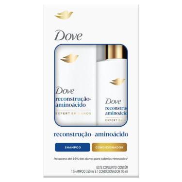 Imagem de Kit Dove Reconstrução + Aminoácido Shampoo 350ml + Condicionador 175ml