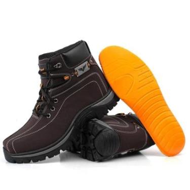 Imagem de Bota Coturno Masculino Adventure Leve Macio Com Plamilha Em Gel-Masculino