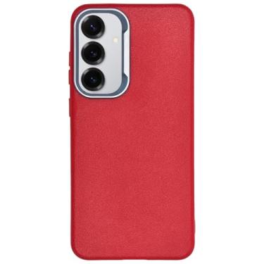 Imagem de ULXITEYU Capa para celular Samsung Galaxy A15 vinho tinto, [proteção contra quedas de 3 metros] Capa protetora de TPU macio antiderrapante à prova de choque