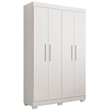 Imagem de Guarda Roupa Roupeiro Flórida 4 Portas 3 Gavetas Tigus Baby Branco