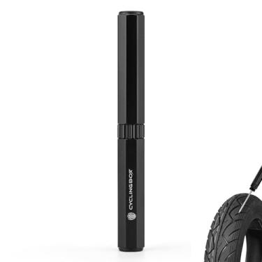 Imagem de DINTSTYLE Kit de reparo de pneu de bicicleta sem câmara, ferramenta de pneu de bicicleta sem câmara, kit de reparo de pneu de bicicleta de emergência, ultraleve, ferramenta de reparo rápido para