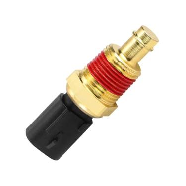 Imagem de Lyxheth Sensor de temperatura do líquido de arrefecimento do motor, sensor de temperatura para carro, acessórios de sensor de refrigeração de temperatura da água do motor automotivo, acessórios de