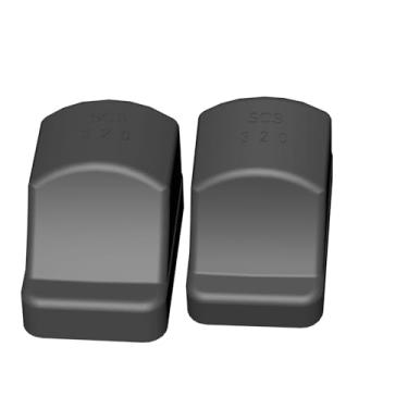 Imagem de GFOLDER Capa de mira para HoloSun SCS-320-GR Red Dot, pacote com 2 capas de proteção óptica para lentes HS de borracha e proteção contra poeira