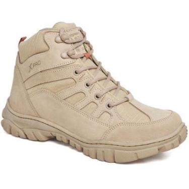 Imagem de Botina de Segurança em Couro Nobuck com CA para Uso Profissional Antiderrapante Gogowear-Masculino