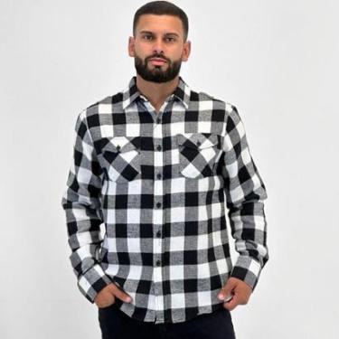 Imagem de Camisa Sea Surf Manga Longa Xadrez Flanela Masculina-Masculino