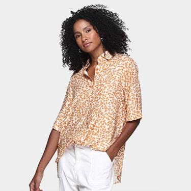 Imagem de Camisa All Is Love Animal Print Onça Feminina-Feminino
