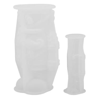 Imagem de LALAFINA Molde de Silicone 3d para Velas de Natal Em Formato de Quebra-nozes (2 Peças), Com Rei E Soldado, Ideal para Fundição Em Resina, Trabalhos Manuais Em Gesso E Decoração de Casa.