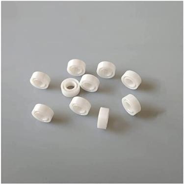 Imagem de 10 peças MR63 rolamentos abertos 3x6x2mm ABEC-9 rolamento de cerâmica completo para carretel de pesca 3 x 6 x 2,5 mm