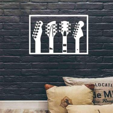 Imagem de Quadro Decorativo Instrumentos Musicais - Mdf 3Mm 002 - Decoarts