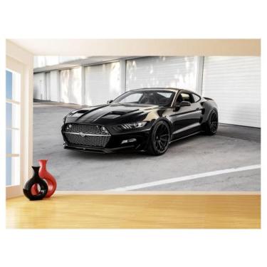 Imagem de Papel De Parede 3D Carro Ford Mustang Muscle Car 3,5M Car89 - Você Dec
