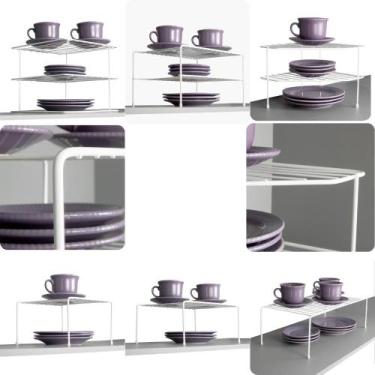 Imagem de Prateleiras Divisora Organizadoras de Armário Cozinha - Instare, Quero