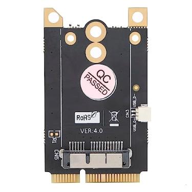 Imagem de SUNGOOYUE Adaptador de Placa Mini PCI-E WiFi, 51 Mm X 30 Mm, Plug and Play Compatível Com 7/8/10, Inclui Cabos USB, Chave de Fenda, Manual
