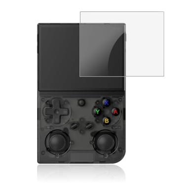Imagem de NOUKAJU Protetor de tela para console de jogos G350, vidro temperado HD, dureza 9h, arranhões, anti-impressão digital, protetor de filme de vidro temperado para console de jogos portátil retrô G350 [1