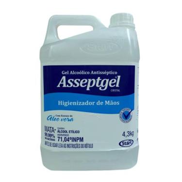 Imagem de Alcool gel asseptgel cristal 4,3kg