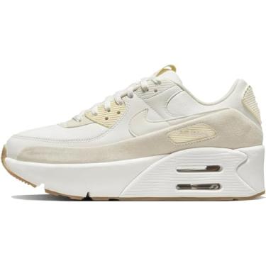 Imagem de Nike Tênis feminino Air Max 90 LV8, Vela/Fantasma/Madeira de Orewood Claro/Vela, 35