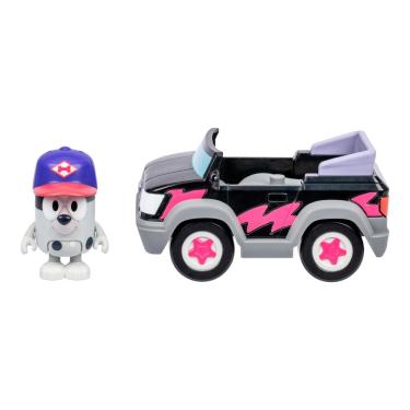 Imagem de Mini Veículo Bluey com Boneco Colecionável - Carro de Pizza