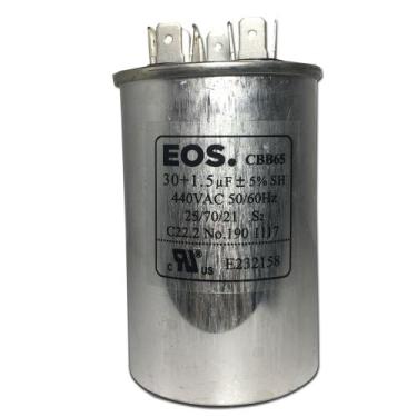 Imagem de Capacitor Duplo 30 + 1,5 380V - EOS - Tecnolar