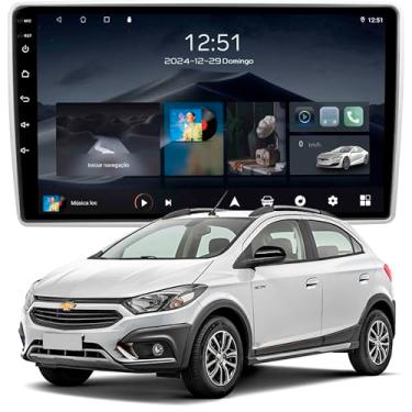 Imagem de Multimídia Adak 10P Onix Tracker 2020 a 2024 2+64GB Quadcore Carplay Android Auto Gps
