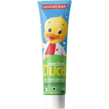 Imagem de Gel dental infantil doctor duck com fluor 50g - Dentalclean