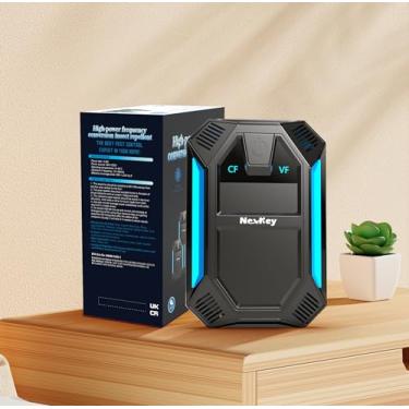 Imagem de Repelente ultrassônico de pragas versão atualizada 2024, repelente ultrassônico interno para baratas, roedores, ratos, insetos, mosquitos, ratos, aranha, formiga, plugue eletrônico, controle de pragas