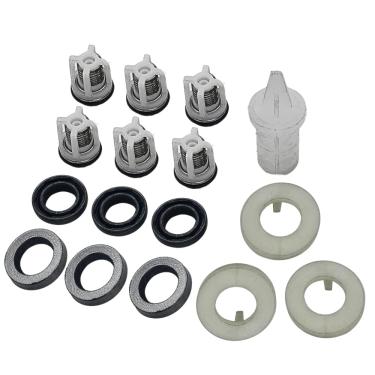 Imagem de Kit Reparo da Bomba Compatível com Lavadora Karcher HD585 Black 9.301-033.0