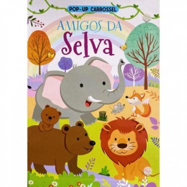 Imagem de Pop-Up carrossel - Amigos da selva - PE DA LETRA, 3