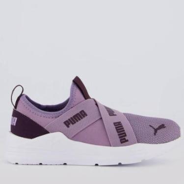 Imagem de Tênis Puma Wired Run Slip-On PS BDP Infantil-Feminino