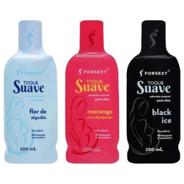Imagem de Toque Suave Sabonete Feminino 200Ml For Sexy, Flor de Algodão