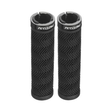 Imagem de Punhos De Guidão De Bicicleta MTB Macios E Antiderrapantes Com Trava U