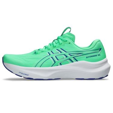 Imagem de ASICS Tênis de corrida masculino GT-2000 14, Verde/cobalto explosão, 41