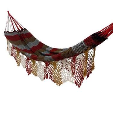 Imagem de Rede dormir descanso bucho de boi luxo casal grande 4,20m - Redespotig