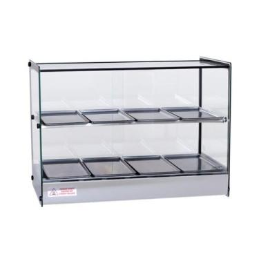 Imagem de Estufa para Salgado Quadrada Dupla 8 Bandejas EVR BC Titã, 110V