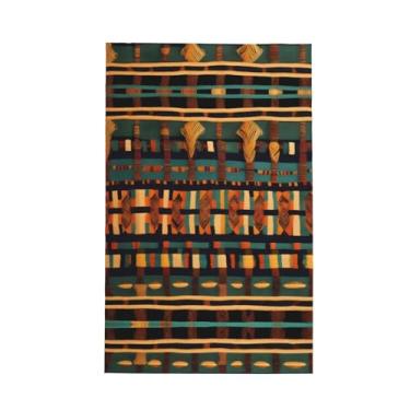 Imagem de XLLingL Toalhas de cozinha estilo waffle com estampa clássica africana, panos de prato de microfibra, para decoração e limpeza de cozinha - 1 peça