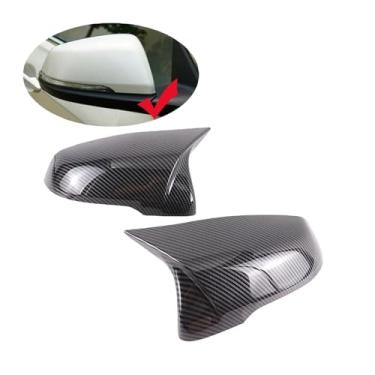 Imagem de Branco espelho retrovisor lateral cobre tampa de fibra de carbono brilhante Compatível com bmw f44 f40 g29 x1 f48 f49 2019-2023 x2 f39 / toyota supra(Carbon Pattern-2pcs)