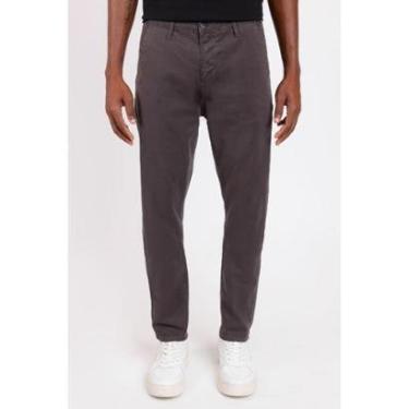 Imagem de Calça Aramis Chino Skinny Sarjada Café-Masculino