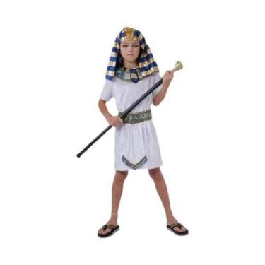 Imagem de Fantasia Infantil De Faraó Egípcio Cleópatra Príncipe Princesa Para Co