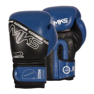 Imagem de Luva em Couro Boxe MKS Icon CBBOXE-Unissex