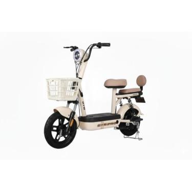 Imagem de Bicicleta Elétrica 500w 48v Mini Scooter 32km/hr Gts, Único, Branco
